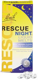 Bach Rescue Night Liquid Melts 28 Capsules